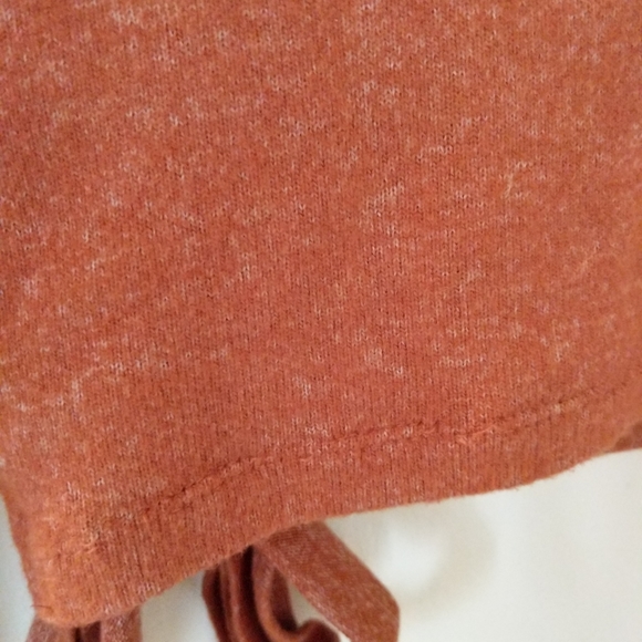 Free With Purchase - Cropped Faux Wrap Knit Top - Picture 4 of 6